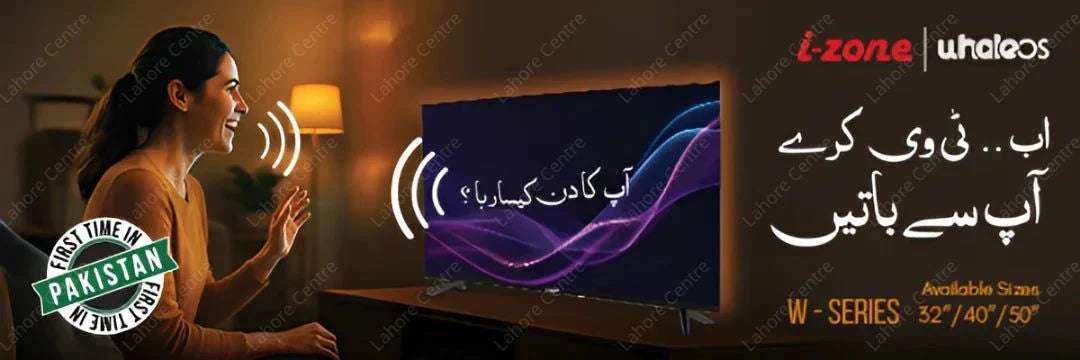 IZone 32W600 Smart 32" Led With Voice Assistant