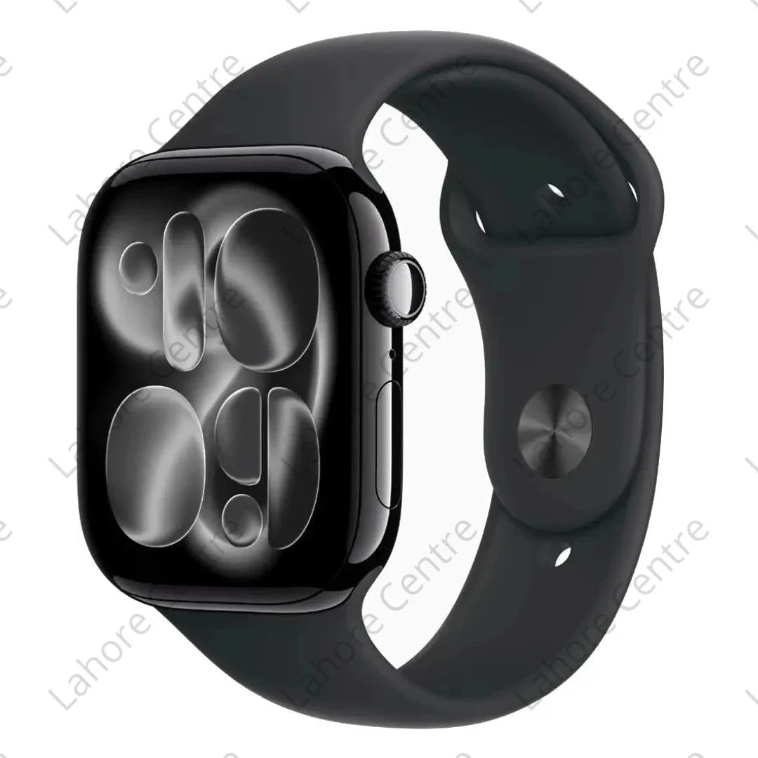 Apple Watch Series 11 GPS with 46mm Jet Black Aluminum Case