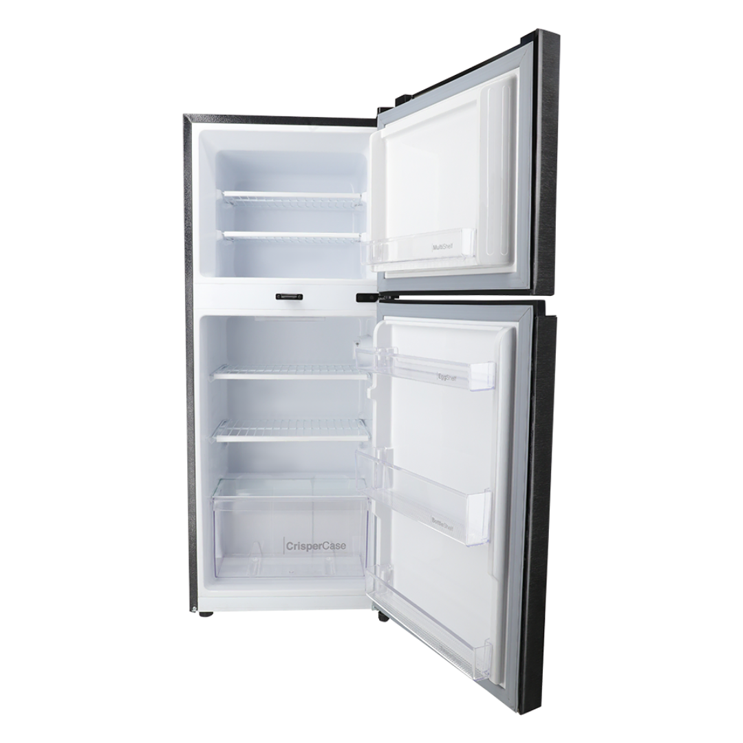 Dawlance 9149WB Chrome Refrigerator Hairline Black