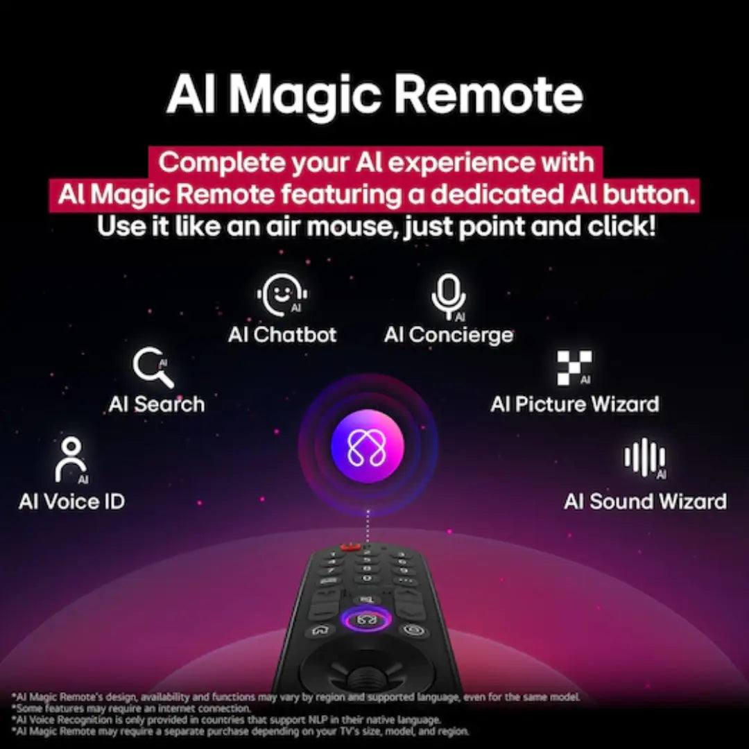 LG UA84 UHD 4k 65″ AI Smart TV